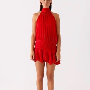 Peppermayo Willow Chiffon Mini Dress